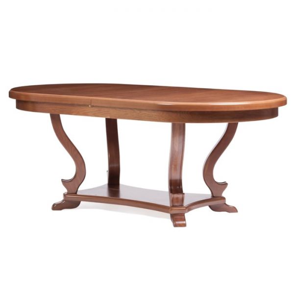 Стол обеденный раздвижной Гранд 2000/2500х1100х750 бук/цвет черешня