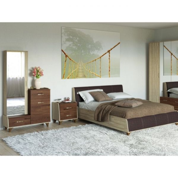 Тумба Келли, 517х400х533, Дуб сонома/Дуб кальяри