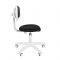 Офисное кресло Chairman 250, белый пластик, ткань чёрная