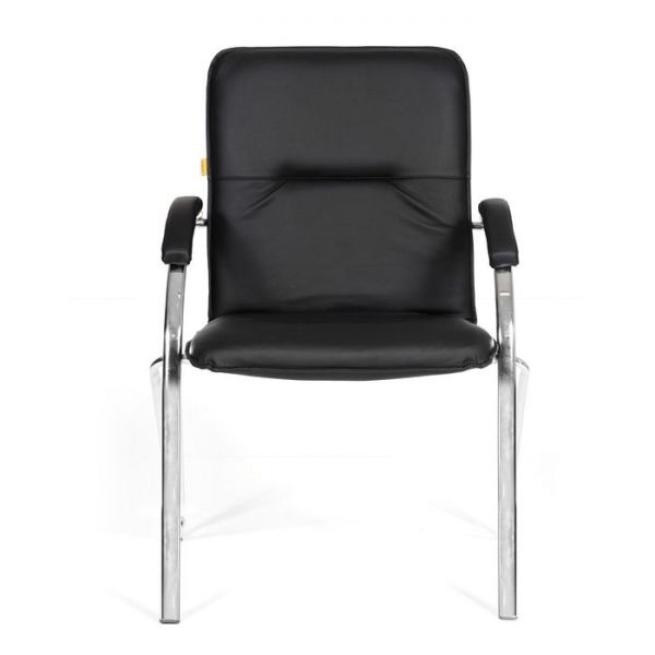 Кресло для посетителей Chairman 850 экокожа Terra 101 бежевый (собр.)