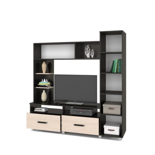 Мини-стенка В78 Виора 420х1800х1850 Шимо темный/светлый