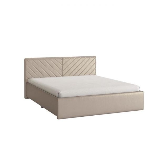 Каркас кровати Сандра 1600х2000 экокожа белая