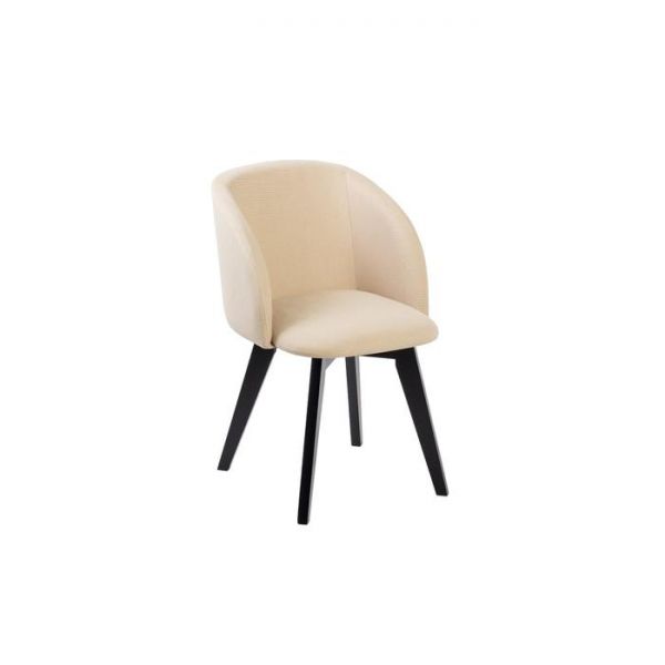 Стул Милли Канада 03 микровелюр карамель/ Стандарт массив черное дерево