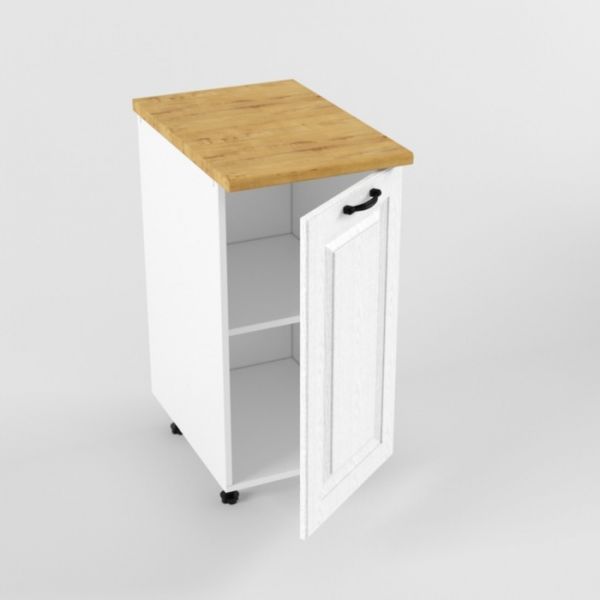 Шкаф напольный Н400 Вегас, 600х400х850, Белый