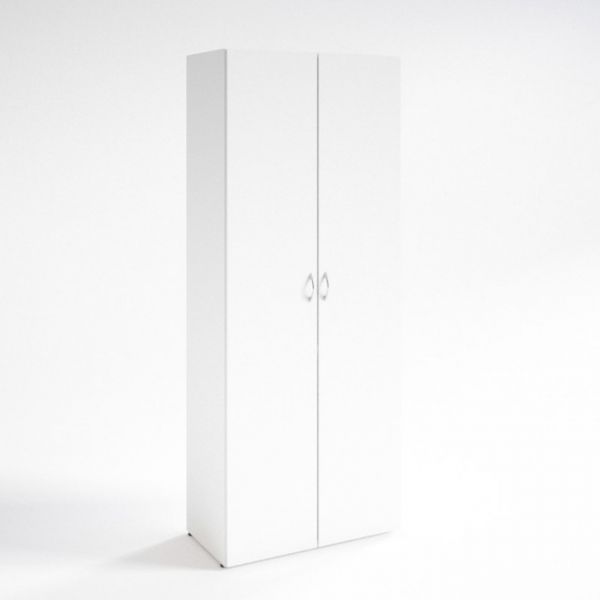 Шкаф для одежды НШ-5г, 760х380х1890 мм, белый шагр