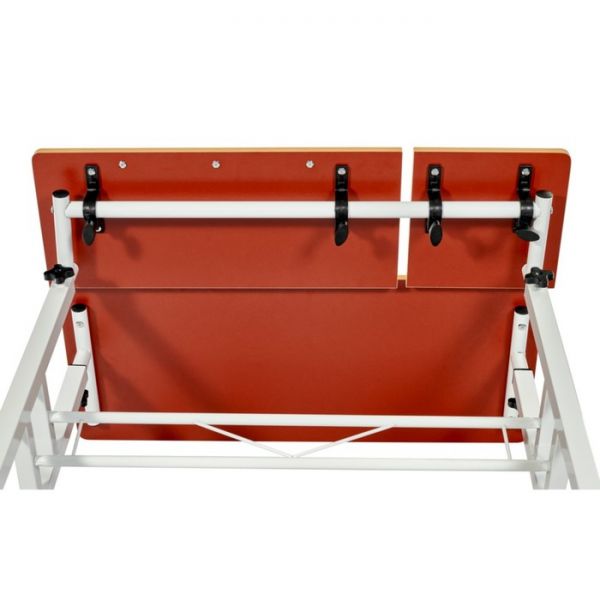 Стол многофункциональный Shuttle, 800 ? 580 ? 800(1300) мм, цвет светлое дерево / белый