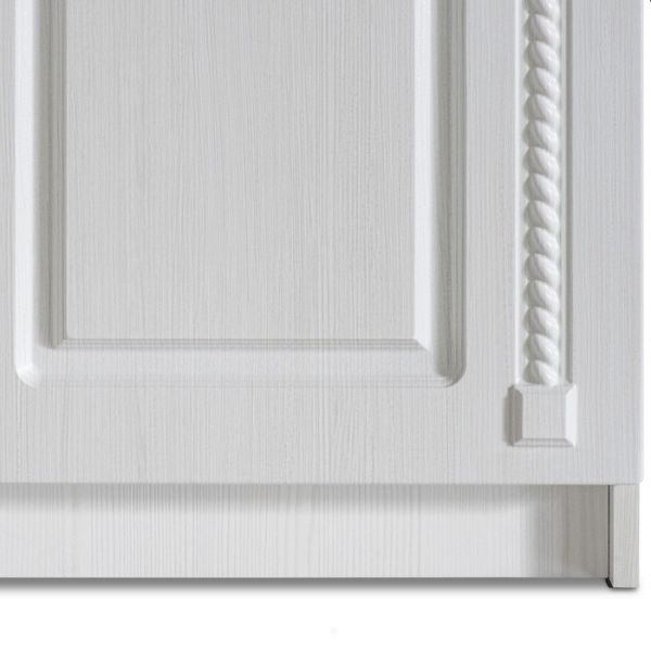 Пенал «Азалия 5.2», левый, 450 ? 545 ? 2164 мм, цвет бодега белая