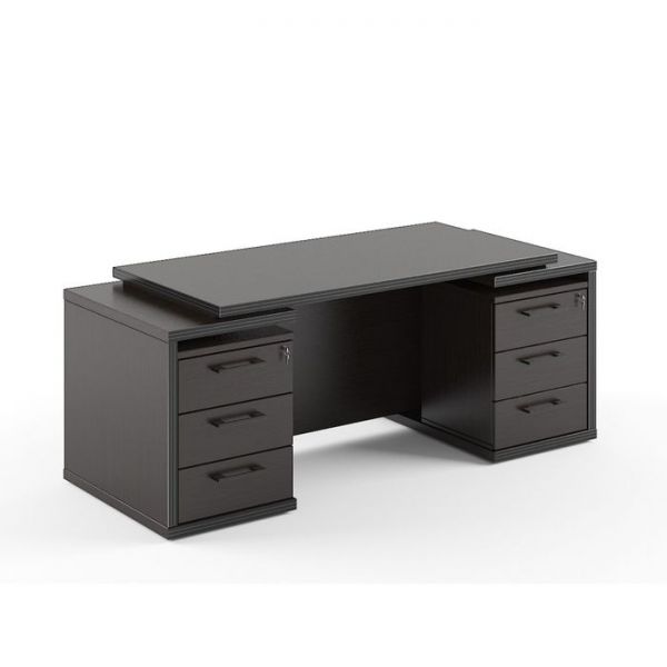 Стол с двумя тумбами TORR TDT 197, венге магия