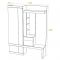 Прихожая Дуэт, 1500х380х2000, Белый