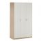Шкаф трёхстворчатый Бася-1 2100х1200х560 дуб сонома/ясень анкор светлый