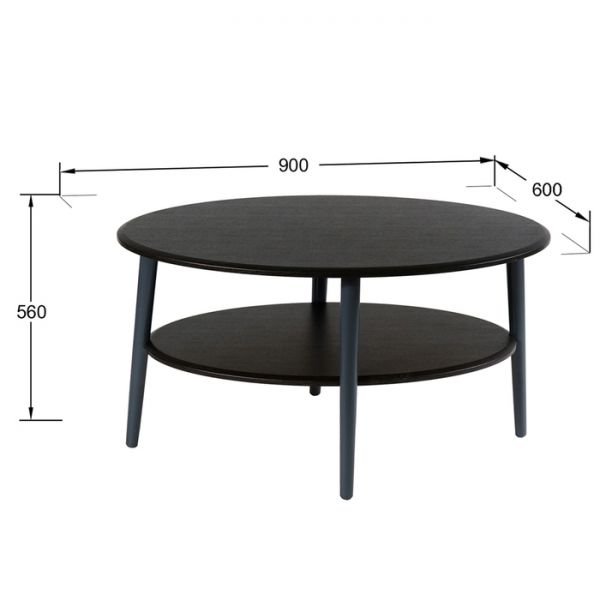 Стол журнальный «Эль», сж-01, 900 ? 600 ? 480 мм, цвет дуб сонома