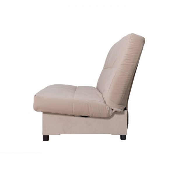 Прямой диван «Осло», механизм книжка, велюр, цвет бежевый