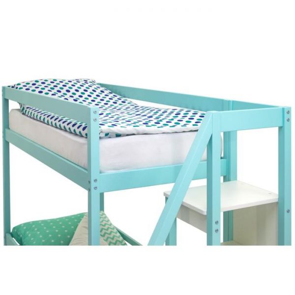 Детская двухъярусная кровать Бельмарко Svogen мятный