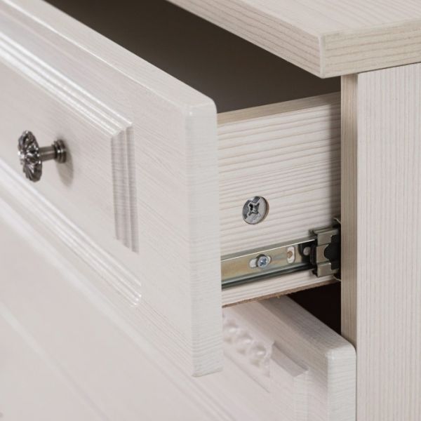 Тумба прикроватная «Азалия 13.1», цвет бодега белая