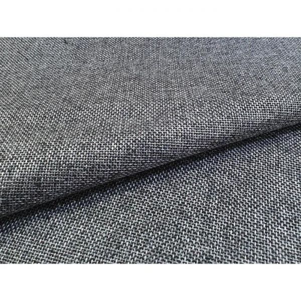 Прямой диван-книжка «Белфаст», механизм книжка, рогожка, цвет серый