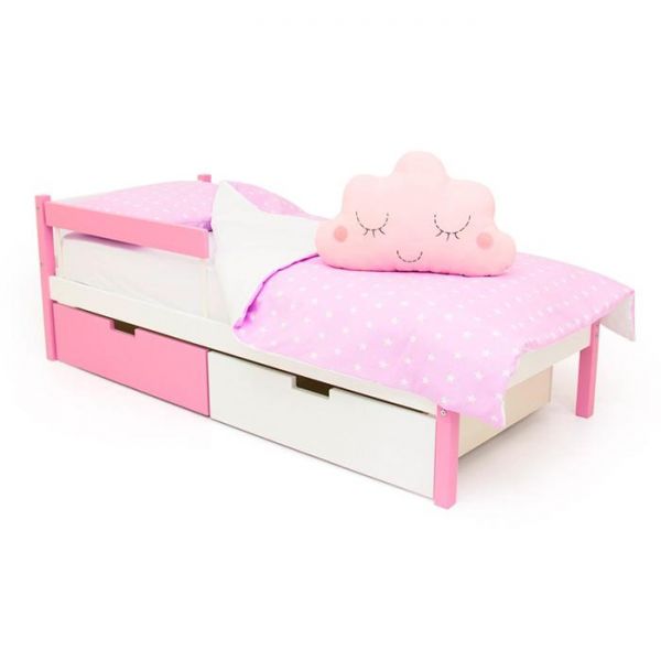 Детская кровать "Svogen classic лаванда-белый"