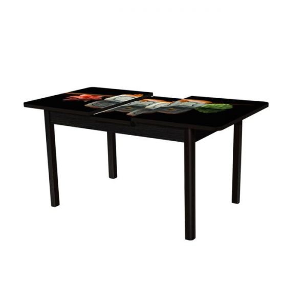 Стол "Люкс" раздвижной, 1200(1520)х800 мм, стекло, автоматический подъем, 245224078