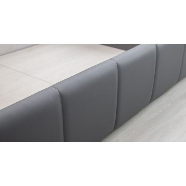 Кровать Хлоя 1600*2000, ортопедическое осн+ПМ, Серый