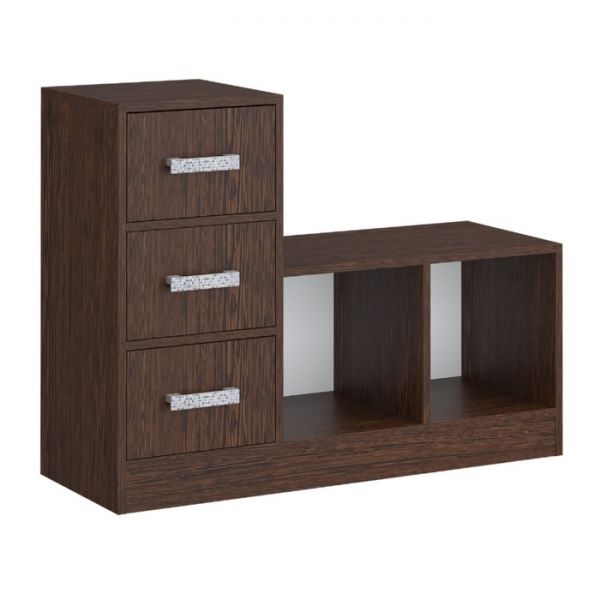 Обувница «Уфимка 3», 974 ? 355 ? 744 мм, цвет венге
