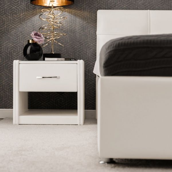 Тумба «Алеро», широкая, 1 ящик, 500 ? 470 ? 480 мм, цвет взбитые сливки