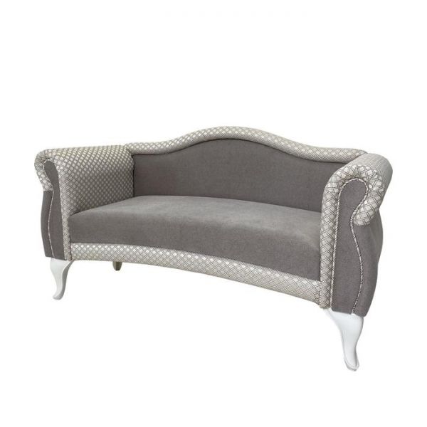 Банкетка со спинкой «Лилия», цвет шегги шоколад / аделина даймонд шоколад