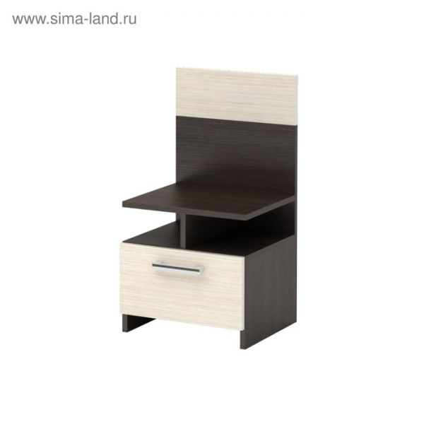 Спальня Леси, набор -  комод 800, кровать 1600, тумбы 2 шт , Венге/Дуб белфорд