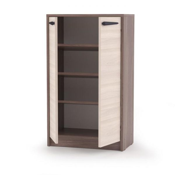 Тумба для обуви высокая  Оптима, 535х300х900, Шимо темный/Шимо светлый