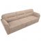 Диван прямой «Бостон», механизм дельфин, велюр, цвет бежевый
