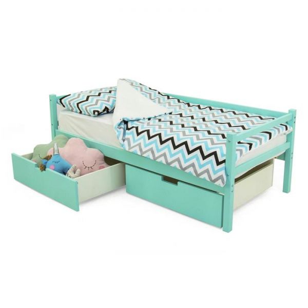 Детская кровать-тахта Svogen мятный