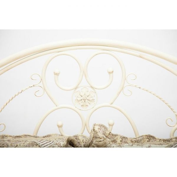 Кровать  ELIZABETH 160х200 см , Античный белый