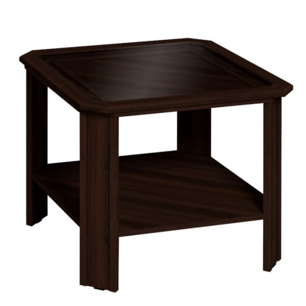 Стол журнальный Sherlock 16, 684 ? 684 ? 530 мм, цвет орех шоколадный