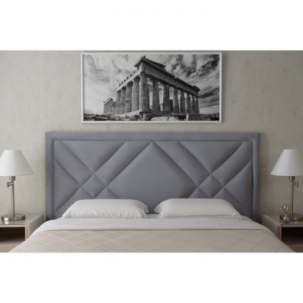 Кровать «Акрополь» с ПМ, 140 ? 200 см, ЭКО ПМ деревянный каркас, 1 ящик, цвет velutto 51