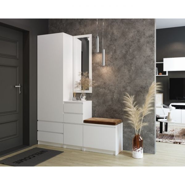 Тумба 3 Мадера, 400х520х1000, Белый