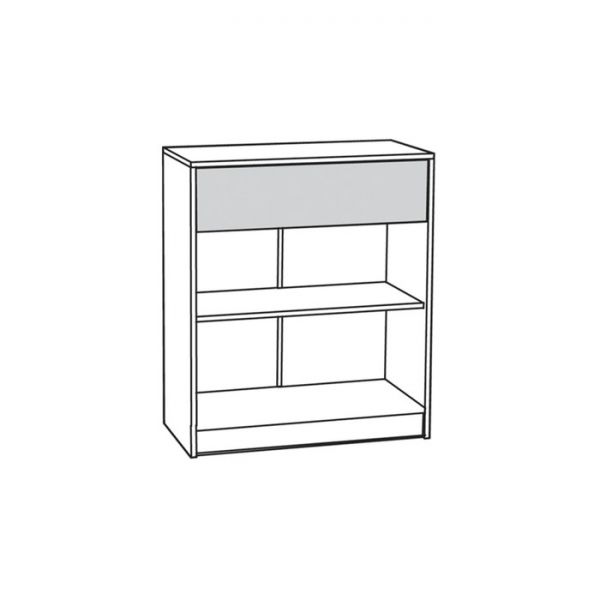 Тумба Глория 2, 753х360х886, Дуб сонома