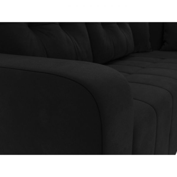 Угловой диван «Кембридж», механизм еврокнижка, микровельвет, цвет бежевый