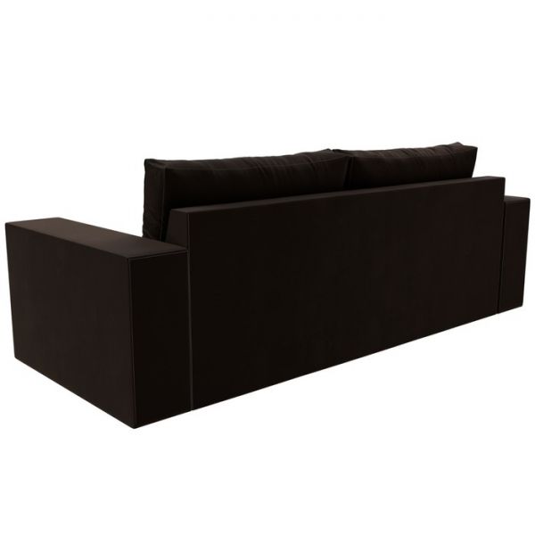 Прямой диван «Исланд», микровельвет, цвет бежевый