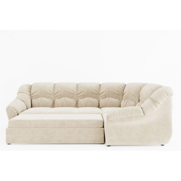 Угловой диван «Хост», угол правый, механизм дельфин, велюр, цвет nova 020