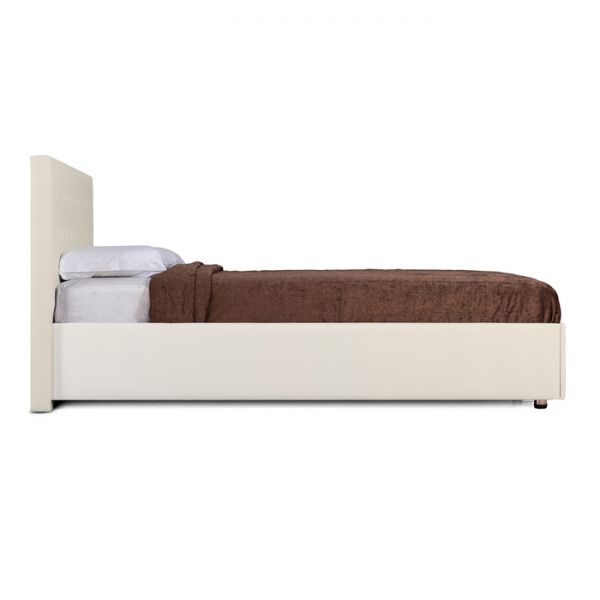 Кровать «Космопорт» с ПМ, 140х200 см, ортопедическое основание, цвет бежевый