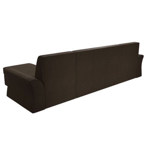 П-образный диван «Клайд», механизм дельфин, рогожка, цвет бежевый