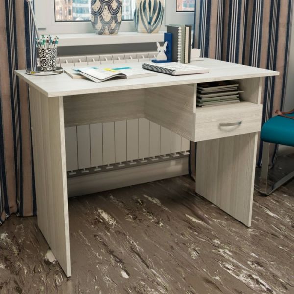 Стол письменный Практик 1 NEW 1000х545х736 Сосна лоредо