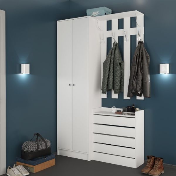 Обувница ЯПТ-3 Ямайка 700x270x746 Белый