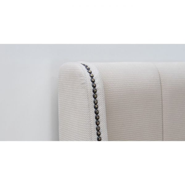 Кровать Мелисса, 1600х2000, ортопедическое осн+ПМ, Светло-бежевый