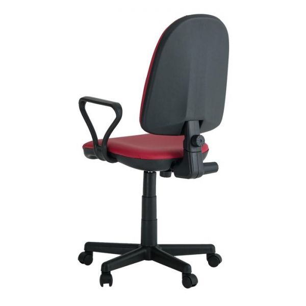 Кресло оператора "Престиж  Самба", бордо, искусственная кожа