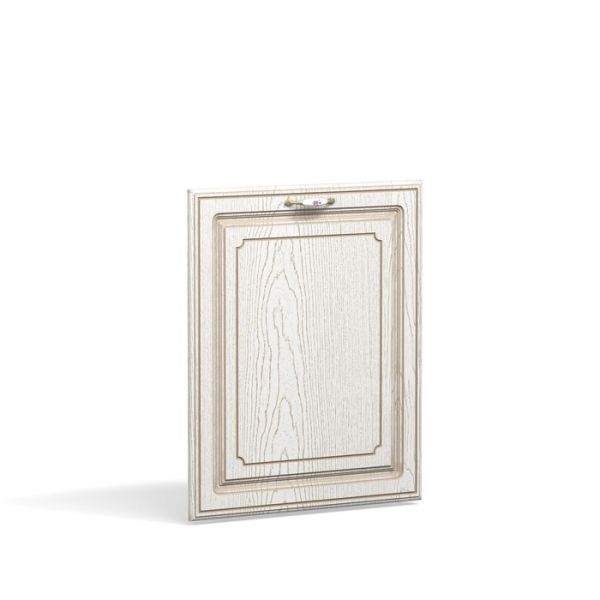 Фасад для посудомойки с цоколем Анжелика 600мм Ясень