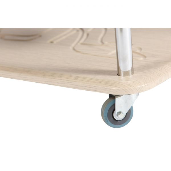 Вешалка гардеробная «Кейп», 720 ? 400 ? 1580 мм, цвет дуб белёный