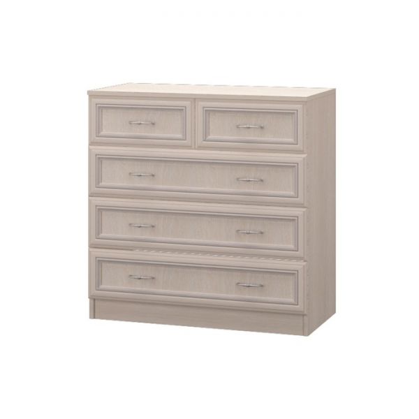 Комод ВЕРОНА 904х450х868 Дуб атланта/рамка МДФ дуб атланта с патиной