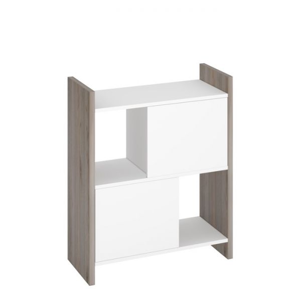 Стеллаж, 700 ? 320 ? 850 мм, цвет белый жемчуг