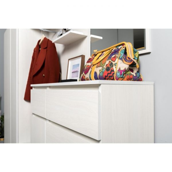 Комод Ника 13.317.04, 584х381х1211, Ясень анкор