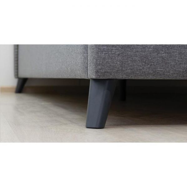 Кровать Фаина, 1600х2000, ортопедическое осн+ПМ, Серый