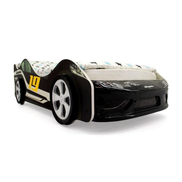 Кровать-машина Бельмарко «Супра черная»